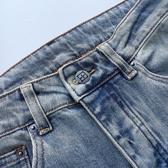 Ksubi Ripped Patch Skinny Jeans - Picture 4 of 12